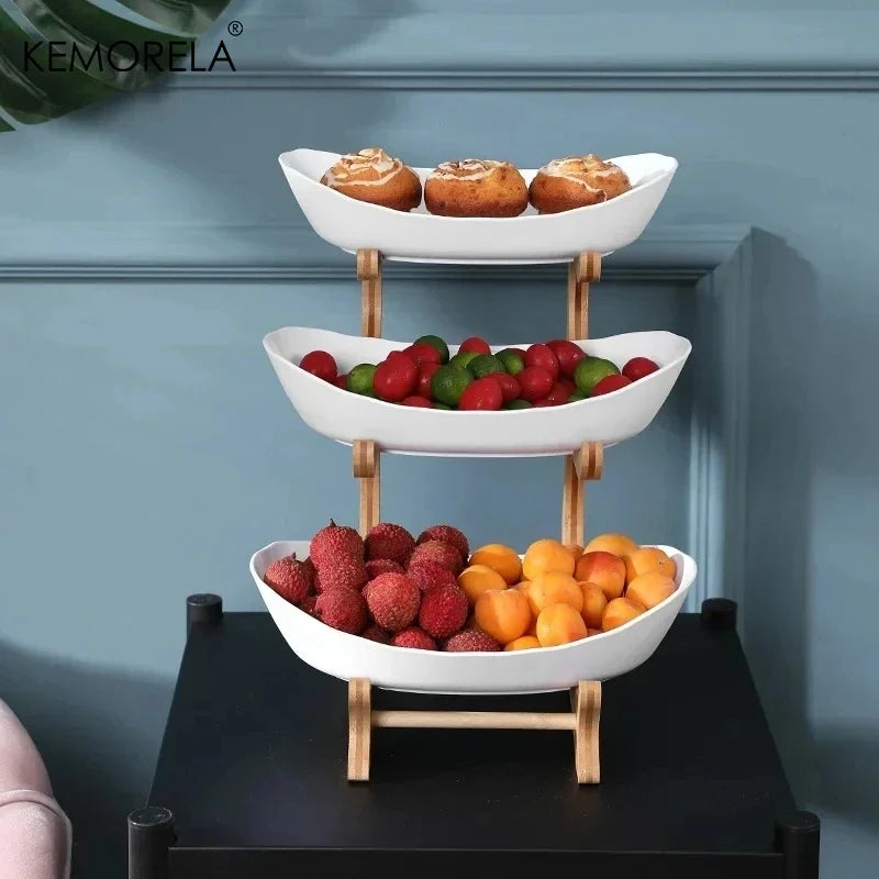EleganceTier™ Fruit Display Stand