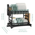 DryFlow™ 2-Tier Dish Drying Rack