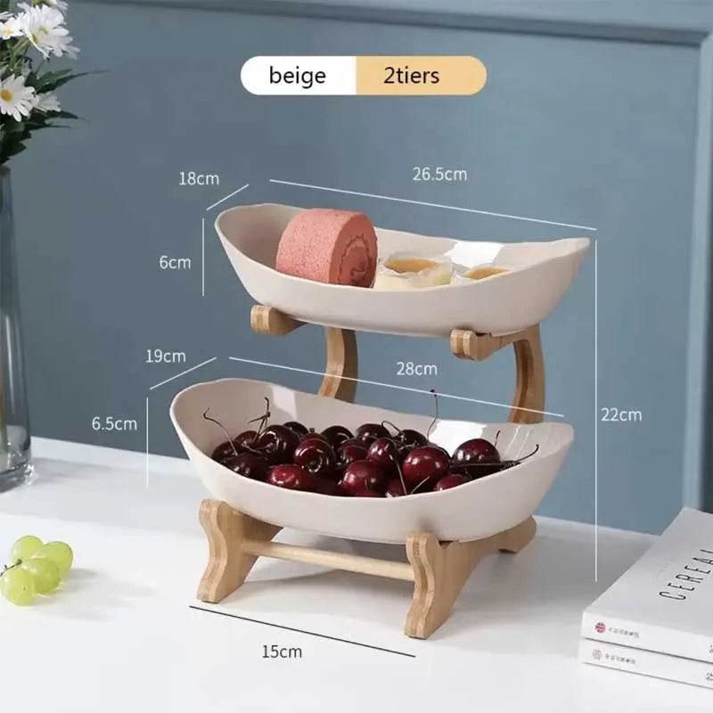 EleganceTier™ Fruit Display Stand