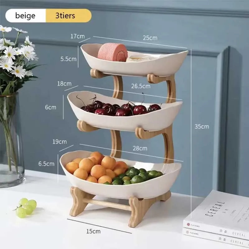 EleganceTier™ Fruit Display Stand