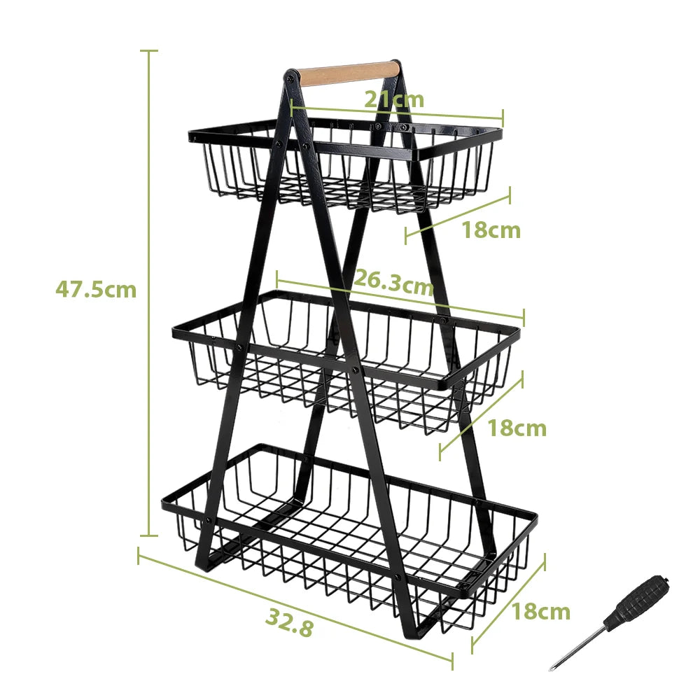 FreshStack™ 3-Tier Fruit Organizer